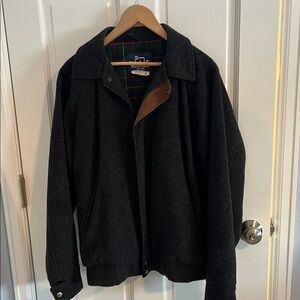 Woolrich Vintage Men's Black Wool Jacket